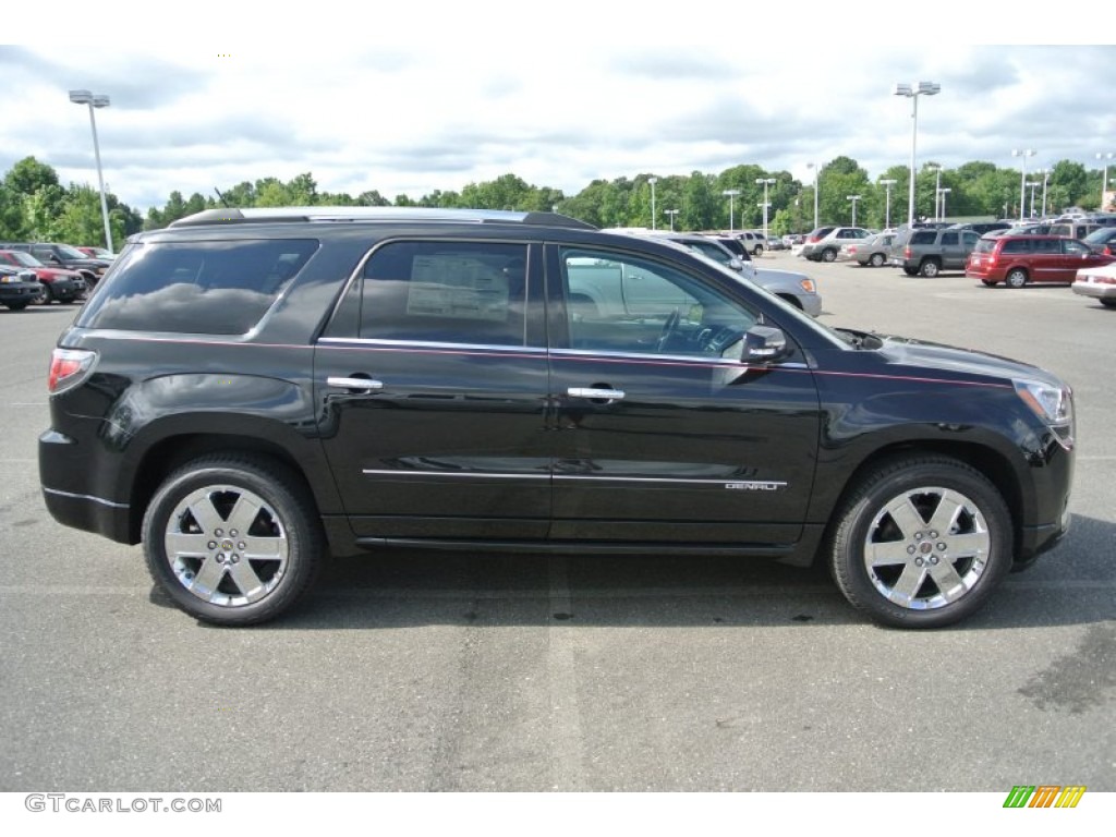 2014 Acadia Denali - Carbon Black Metallic / Ebony photo #6