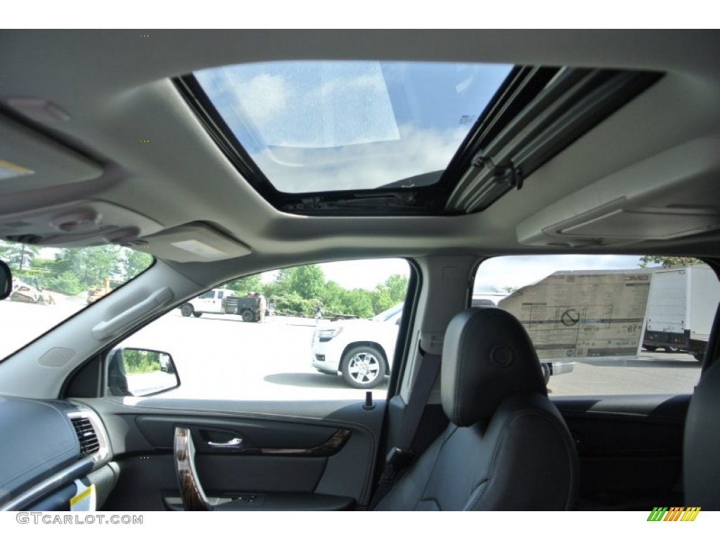 2014 Acadia Denali - Carbon Black Metallic / Ebony photo #10