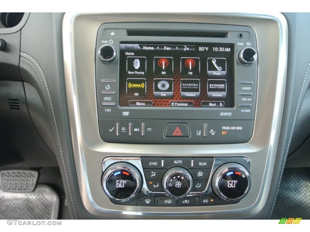 2014 Acadia Denali - Carbon Black Metallic / Ebony photo #12