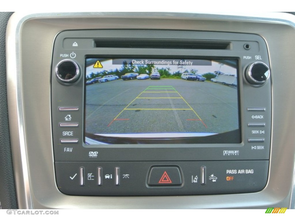 2014 Acadia Denali - Carbon Black Metallic / Ebony photo #13