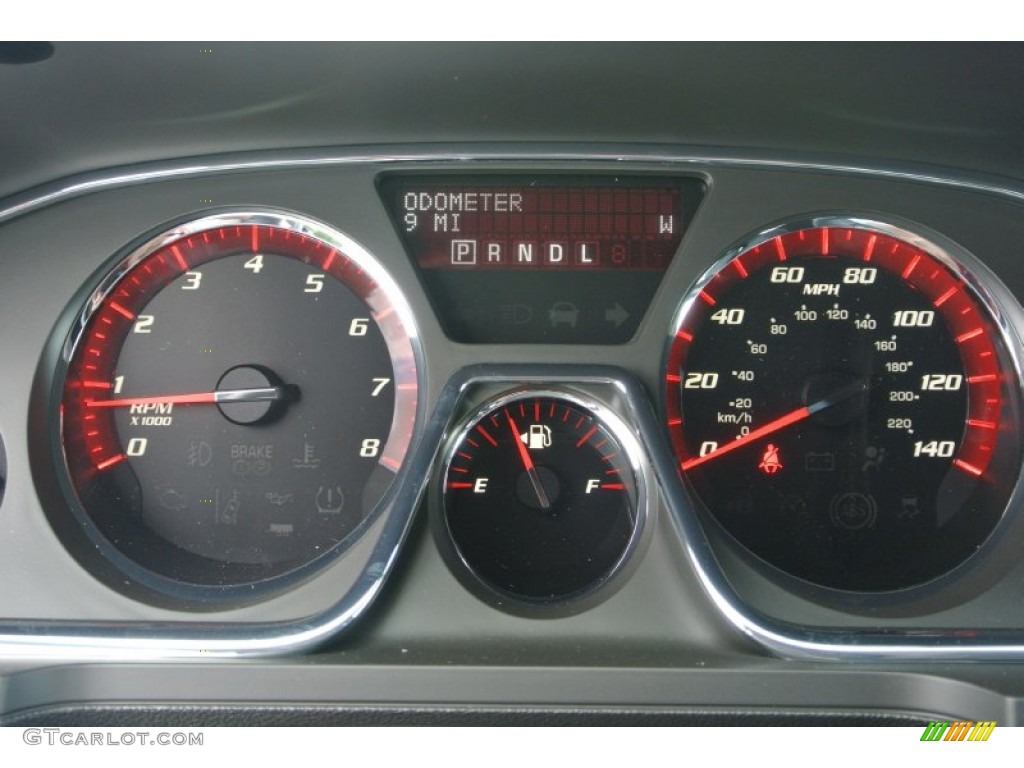 2014 Acadia Denali - Carbon Black Metallic / Ebony photo #15