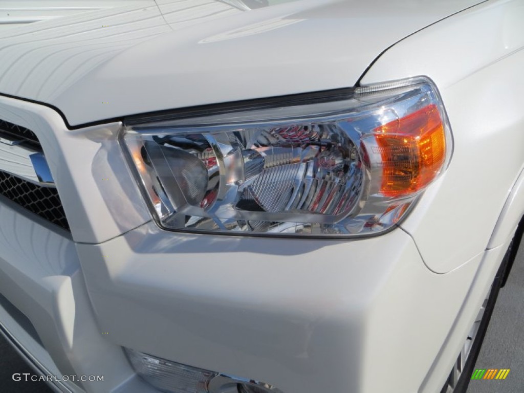 2013 4Runner Limited - Blizzard White Pearl / Black Leather photo #9