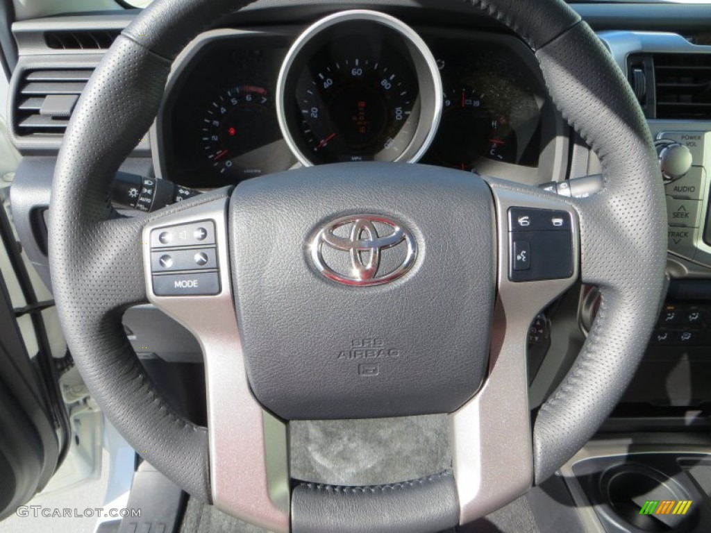 2013 4Runner Limited - Blizzard White Pearl / Black Leather photo #32