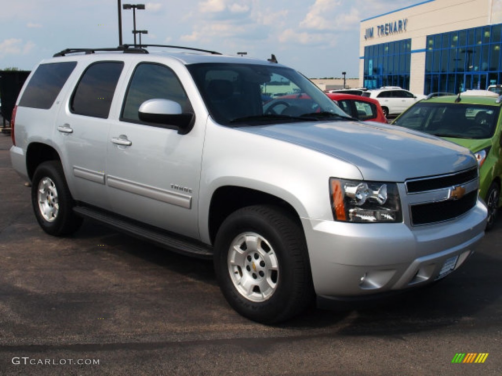 2013 Tahoe LT 4x4 - Silver Ice Metallic / Ebony photo #2