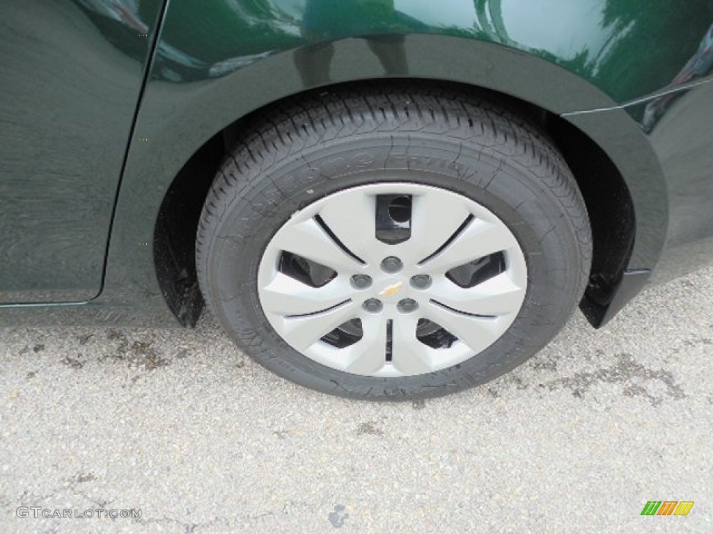 2014 Cruze LS - Rainforest Green Metallic / Jet Black/Medium Titanium photo #3