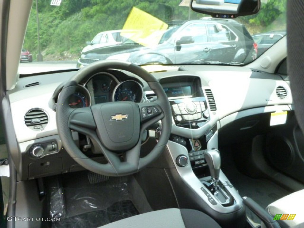 2014 Chevrolet Cruze LS Jet Black/Medium Titanium Dashboard Photo #83242601