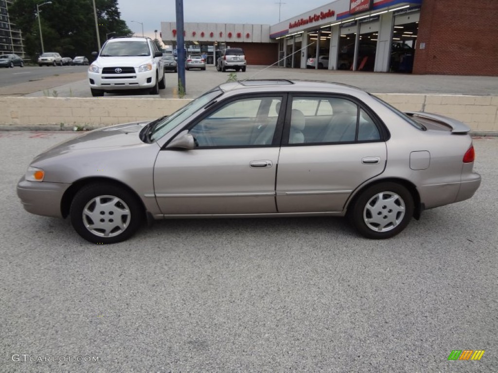 2000 Corolla LE - Sandrift Metallic / Pebble Beige photo #7
