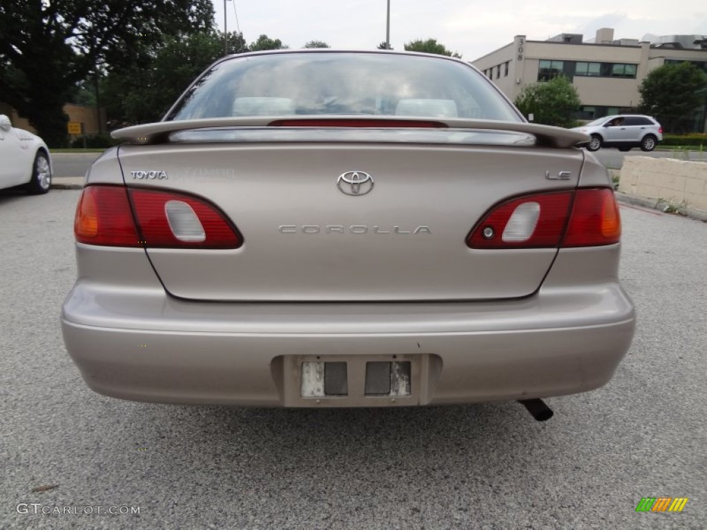 2000 Corolla LE - Sandrift Metallic / Pebble Beige photo #12