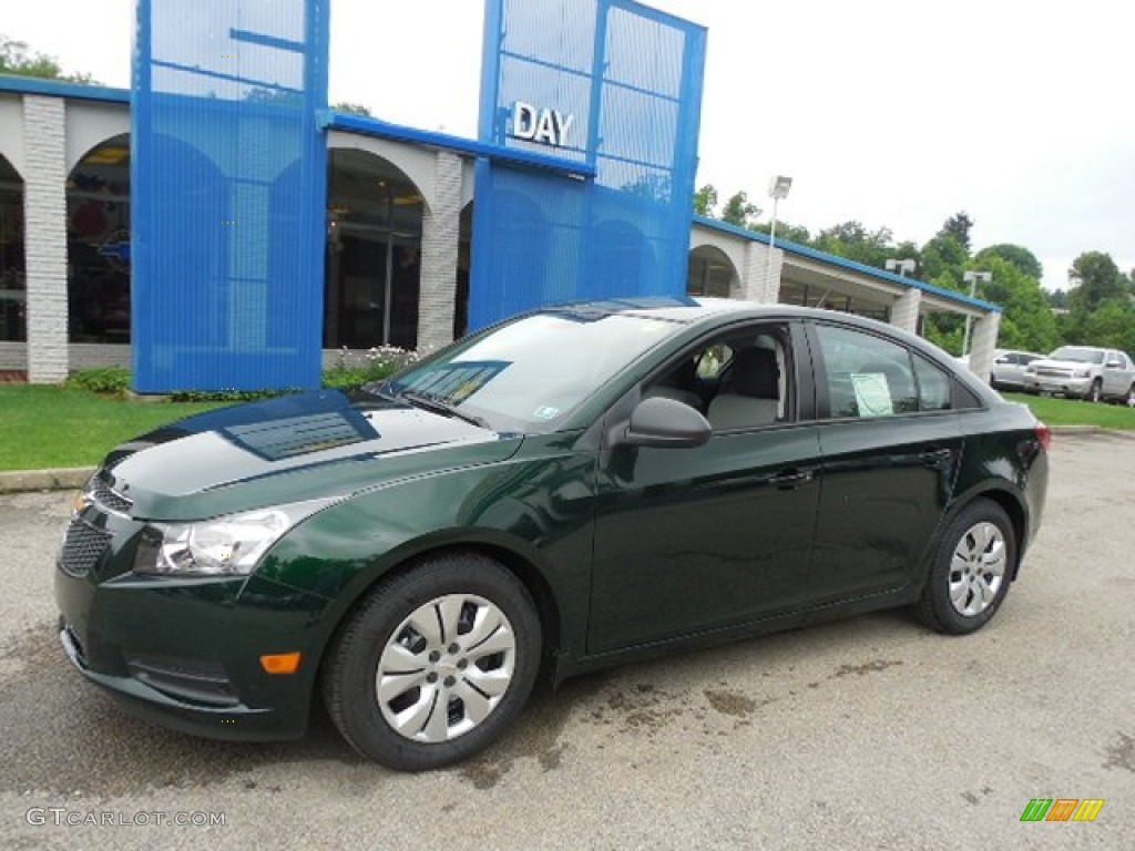 Rainforest Green Metallic Chevrolet Cruze