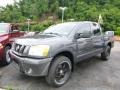 Smoke Gray 2009 Nissan Titan XE Crew Cab 4x4