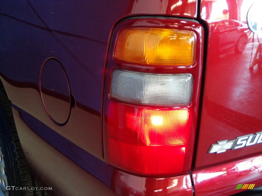 2003 Suburban 1500 LS - Redfire Metallic / Gray/Dark Charcoal photo #8