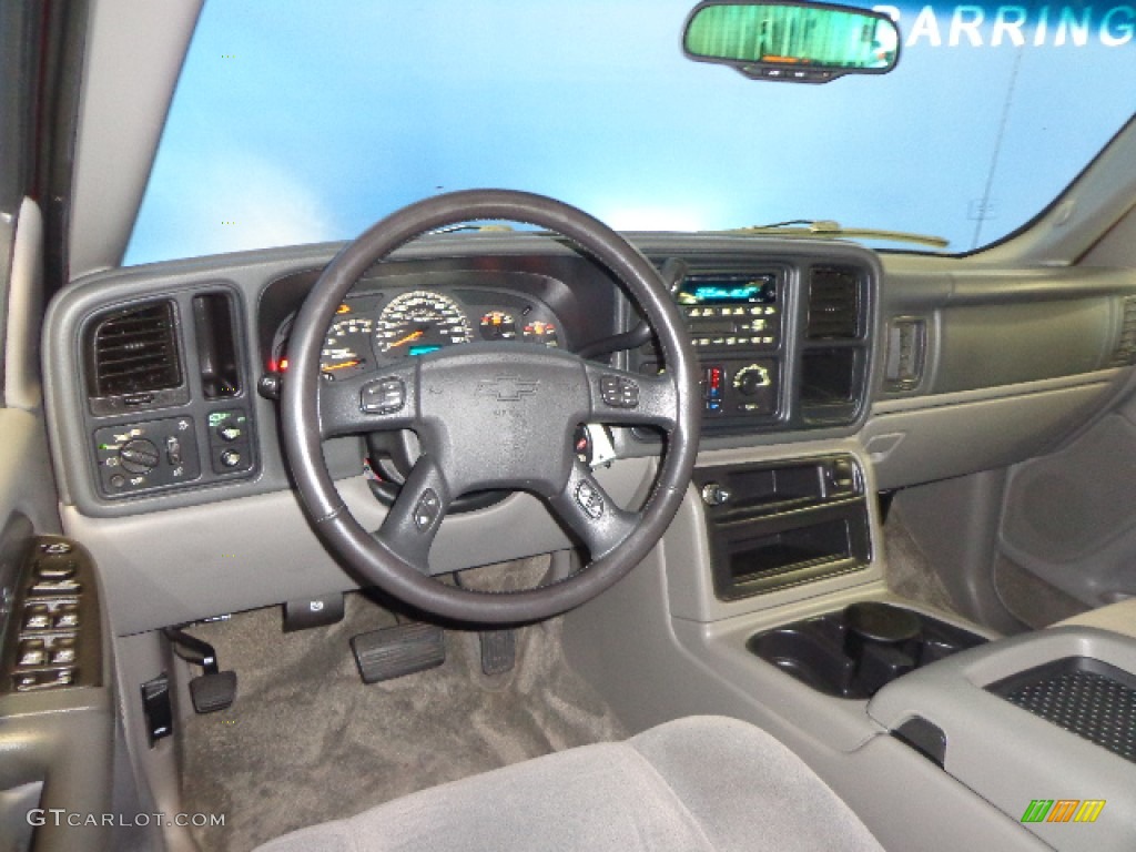 2003 Suburban 1500 LS - Redfire Metallic / Gray/Dark Charcoal photo #27