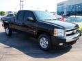 2008 Black Chevrolet Silverado 1500 Work Truck Extended Cab  photo #2