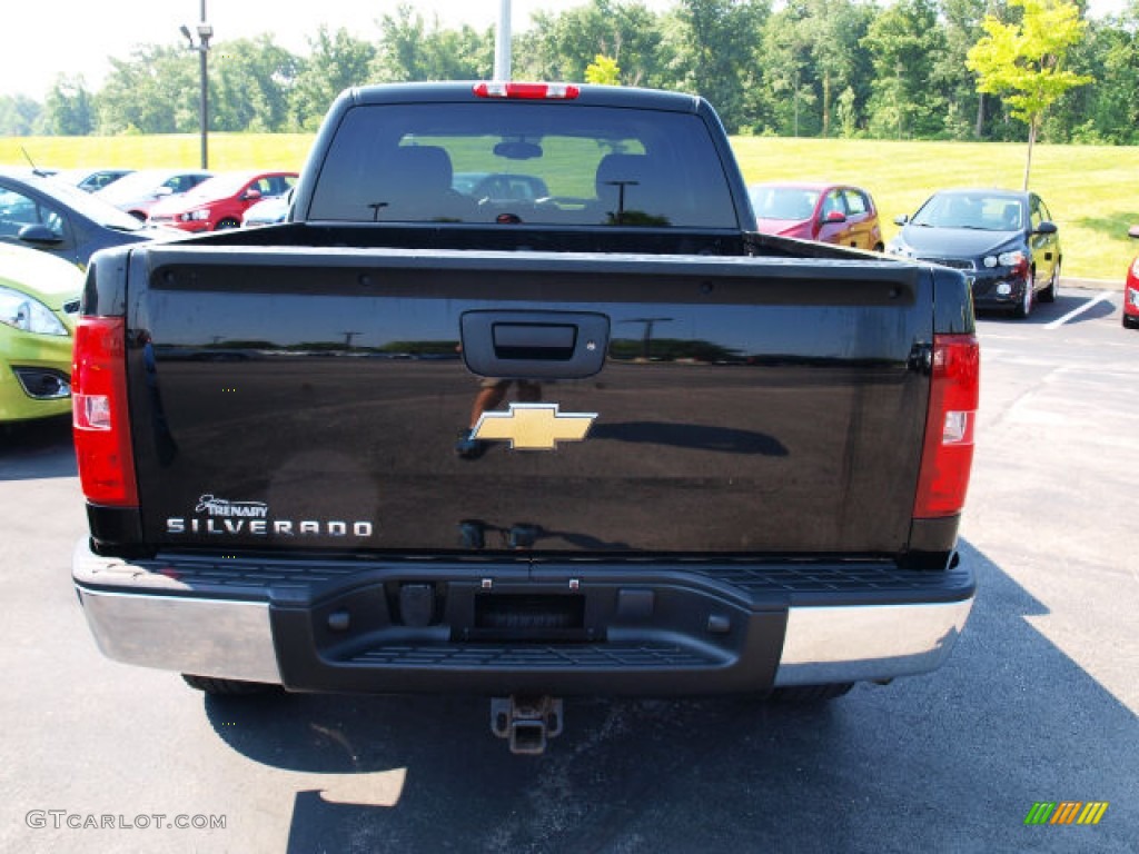 2008 Silverado 1500 Work Truck Extended Cab - Black / Ebony photo #6