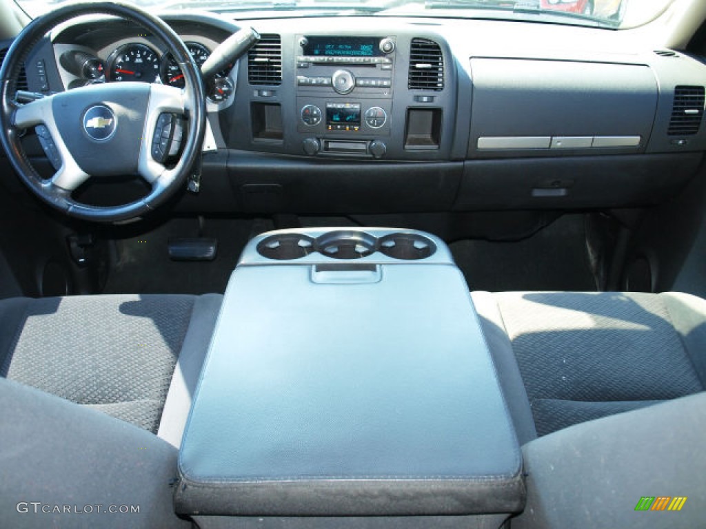 2008 Silverado 1500 Work Truck Extended Cab - Black / Ebony photo #10