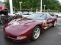 50th Anniversary Red 2003 Chevrolet Corvette 50th Anniversary Edition Convertible