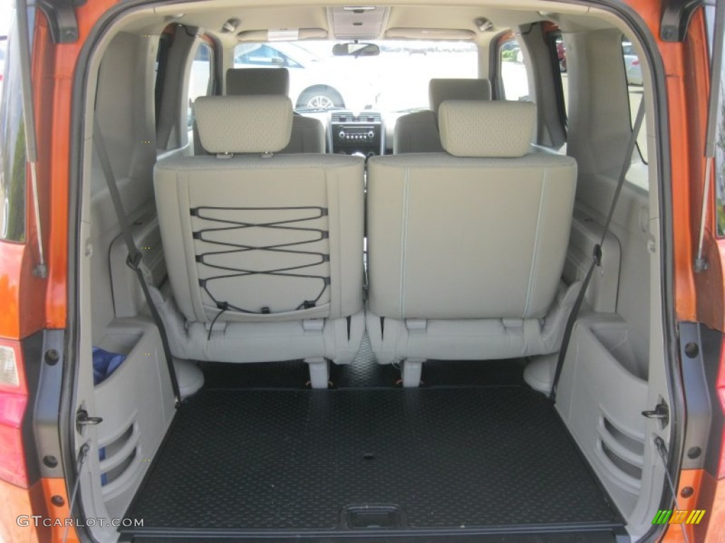 2009 Element EX AWD - Citrus Fire Metallic / Titanium photo #31