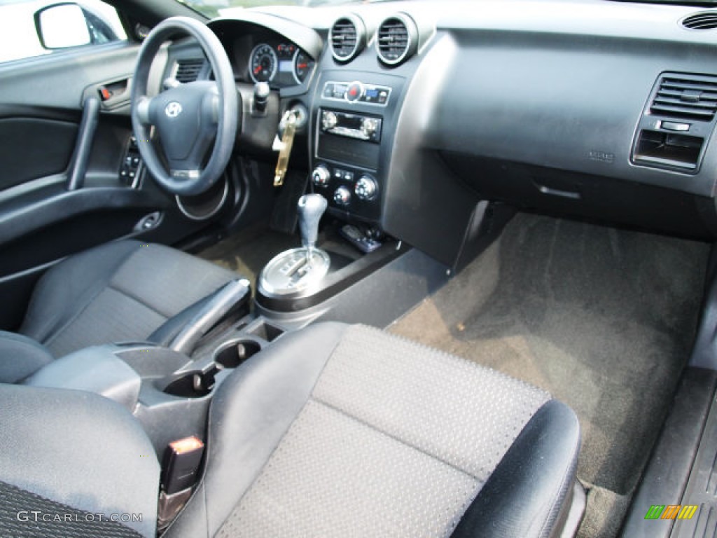 2008 Tiburon GS - Black Pearl / GS Black Cloth photo #10