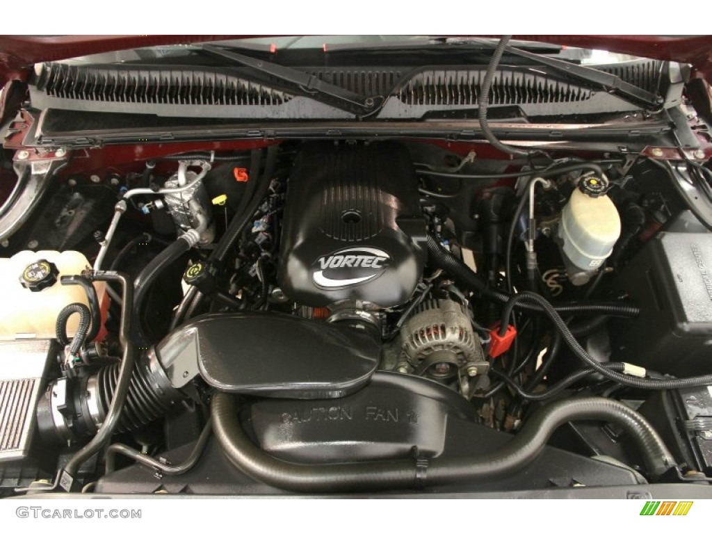 2002 Chevrolet Silverado 1500 LS Crew Cab 6.0 Liter OHV 16-Valve Vortec V8 Engine Photo #83245496