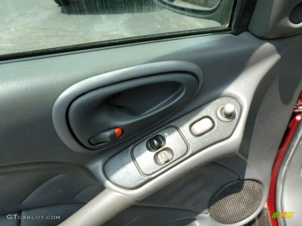 2002 Grand Am SE Coupe - Redfire Metallic / Dark Pewter photo #15