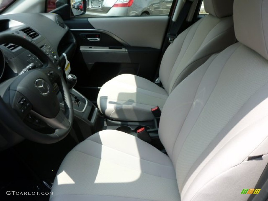 2013 MAZDA5 Touring - Zeal Red Mica / Sand photo #10