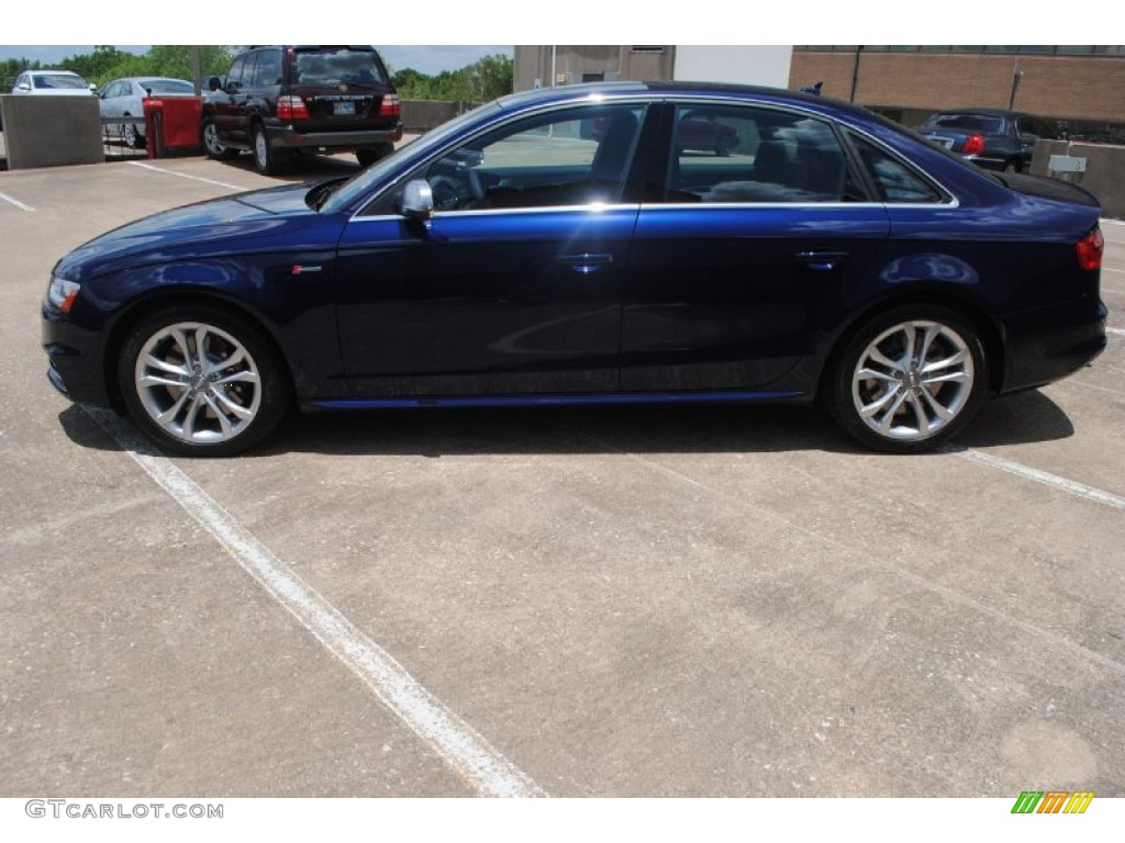 2014 S4 Premium plus 3.0 TFSI quattro - Estoril Blue Crystal / Black photo #5