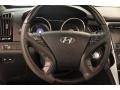 Black 2011 Hyundai Sonata Limited Steering Wheel