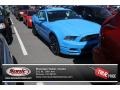 Grabber Blue 2013 Ford Mustang GT Premium Coupe