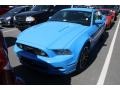 2013 Grabber Blue Ford Mustang GT Premium Coupe  photo #4