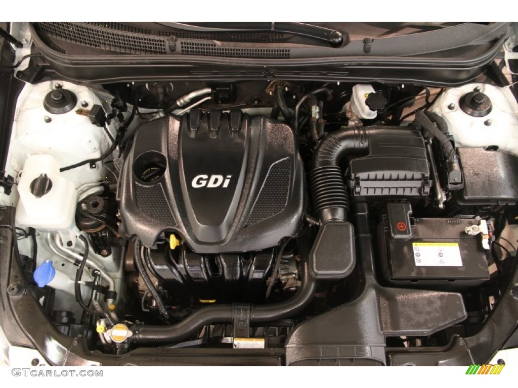2011 Hyundai Sonata Limited 2.4 Liter GDI DOHC 16-Valve CVVT 4 Cylinder Engine Photo #83247482