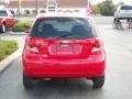 2005 Victory Red Chevrolet Aveo LS Hatchback  photo #4