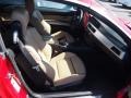 2008 BMW M3 Bamboo Beige Interior Front Seat Photo