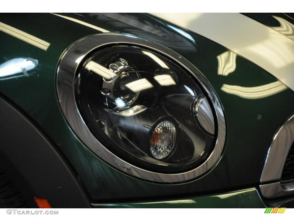 2013 Cooper S Convertible - British Racing Green II Metallic / Carbon Black photo #5