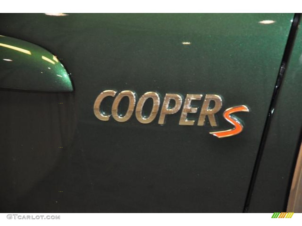 2013 Cooper S Convertible - British Racing Green II Metallic / Carbon Black photo #15