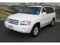 2003 Super White Toyota Highlander V6 4WD  photo #5