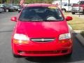 2005 Victory Red Chevrolet Aveo LS Hatchback  photo #8