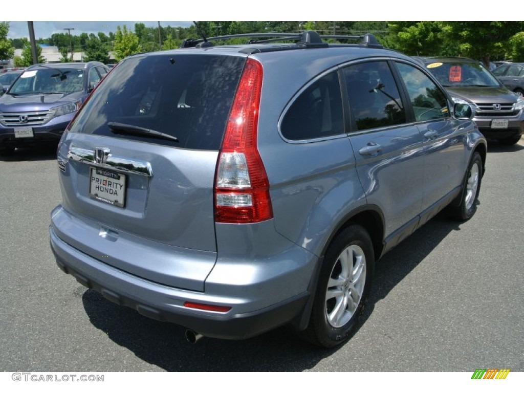 2011 CR-V EX-L - Glacier Blue Metallic / Gray photo #5