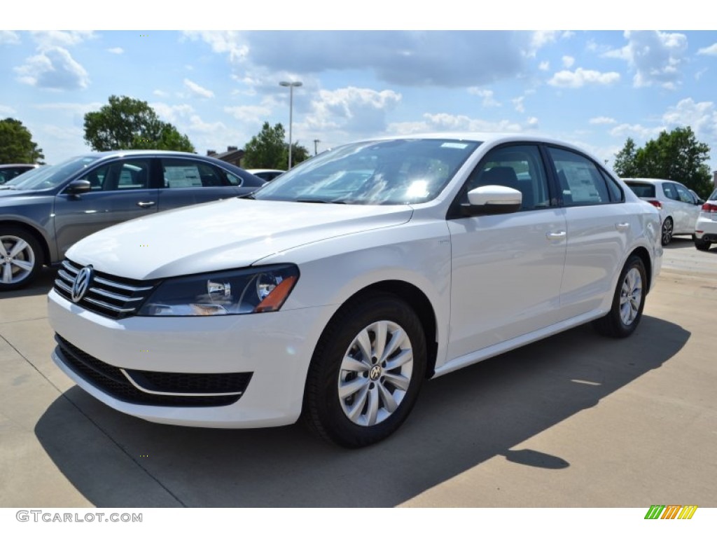 2013 Passat 2.5L Wolfsburg Edition - Candy White / Titan Black photo #1