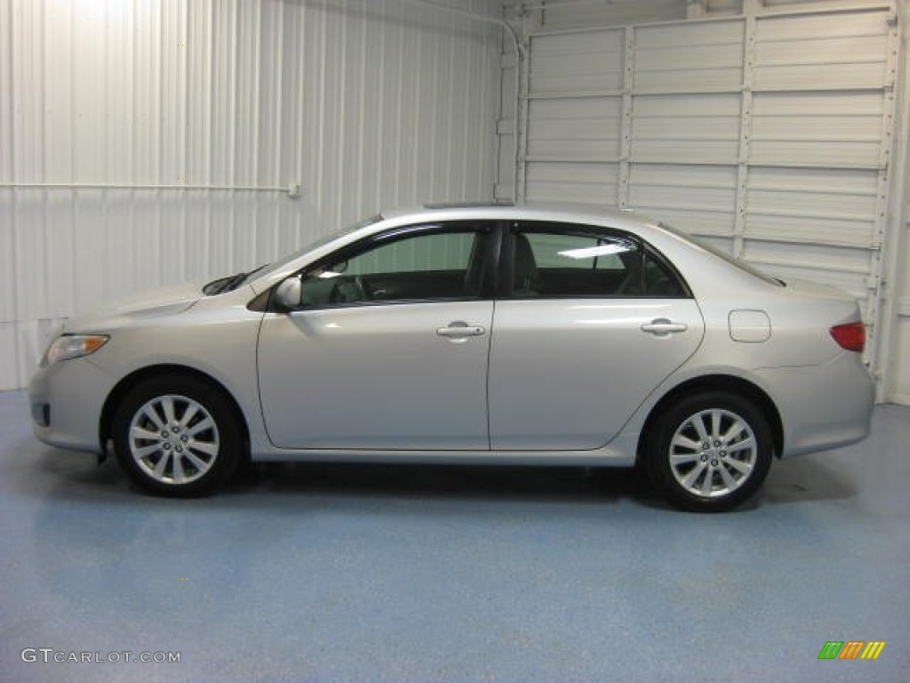 2009 Corolla XLE - Classic Silver Metallic / Ash photo #1