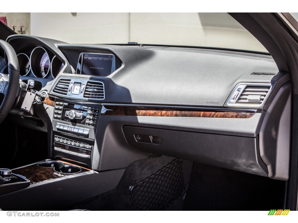 2014 E 350 Coupe - Black / Black photo #8