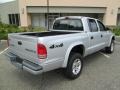 Bright Silver Metallic - Dakota SXT Quad Cab 4x4 Photo No. 8