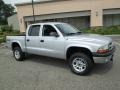 Bright Silver Metallic - Dakota SXT Quad Cab 4x4 Photo No. 11