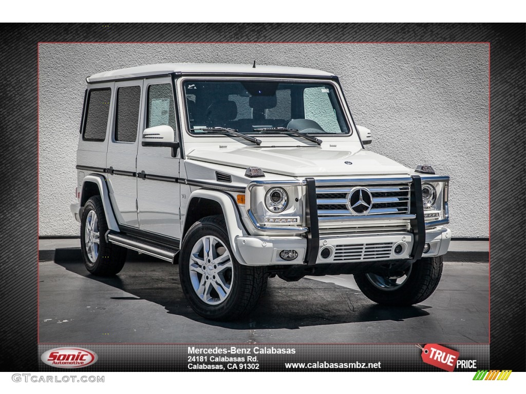 Arctic White Mercedes-Benz G