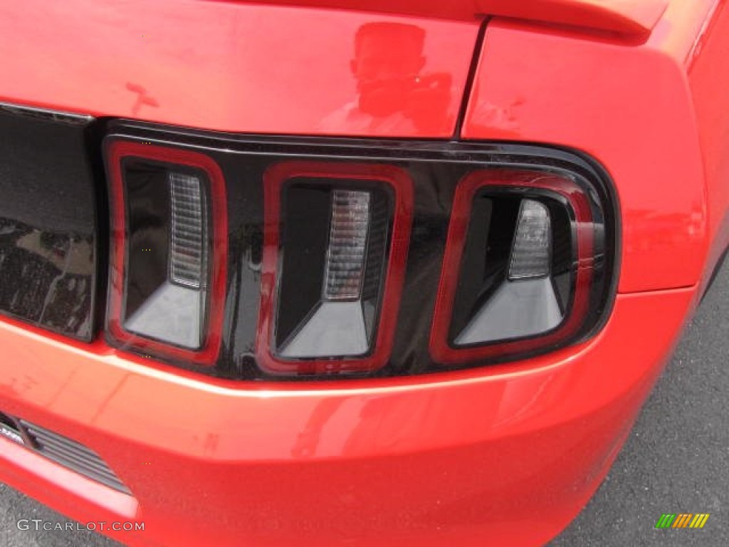 2013 Mustang V6 Coupe - Race Red / Charcoal Black photo #11