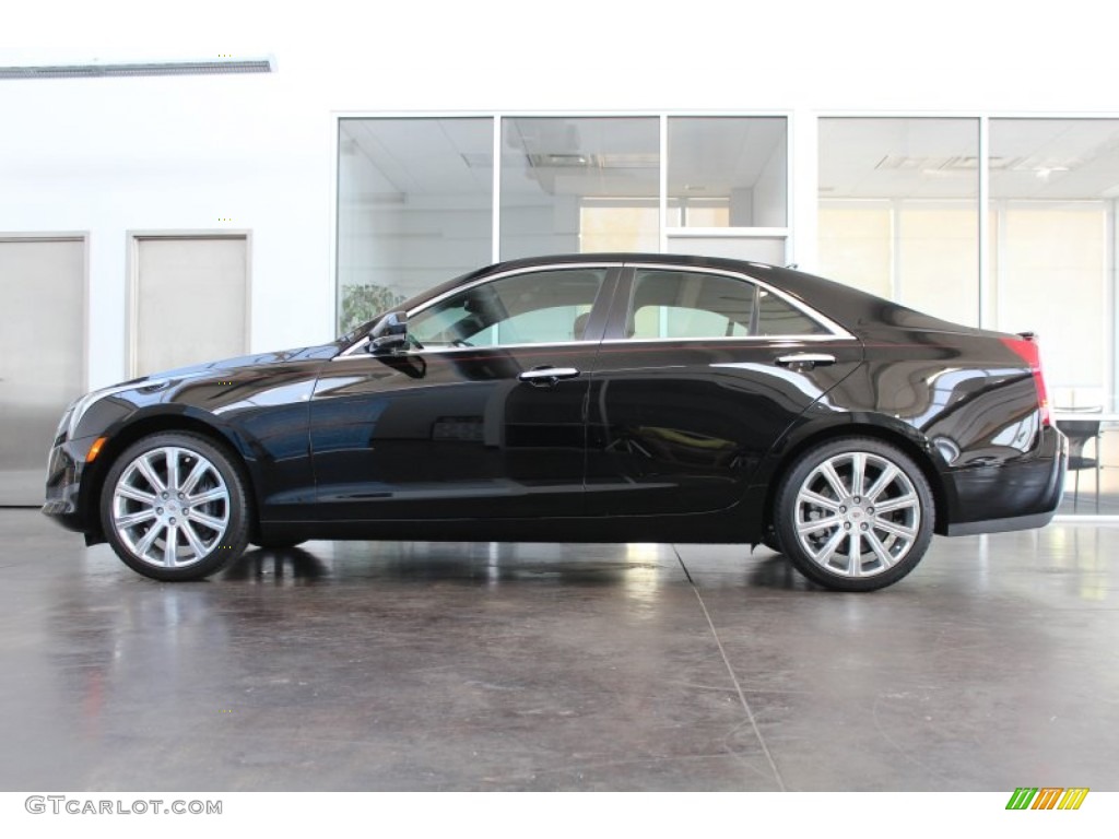 Black Raven 2013 Cadillac ATS 2.0L Turbo Luxury Exterior Photo #83258954