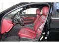 2013 Cadillac ATS Morello Red/Jet Black Accents Interior Front Seat Photo