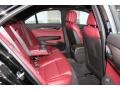 Morello Red/Jet Black Accents Rear Seat Photo for 2013 Cadillac ATS #83259181
