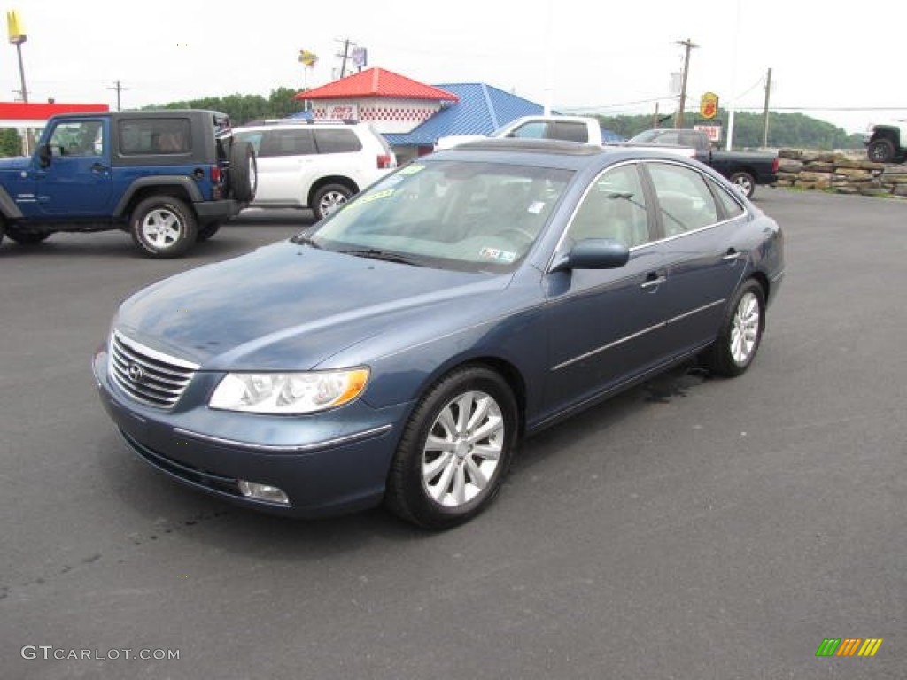 2009 Azera GLS - Mystic Blue Pearl / Gray photo #1