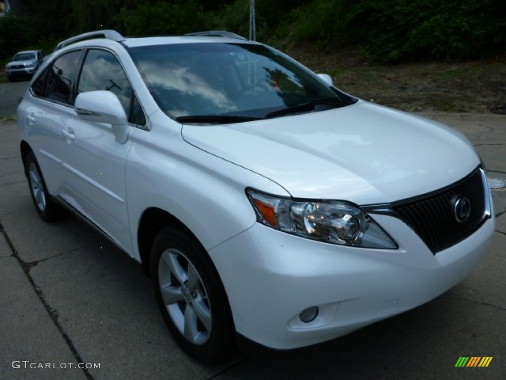 Starfire White Pearl 2011 Lexus RX 350 AWD Exterior Photo #83260013