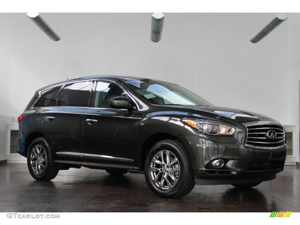 Emerald Graphite 2014 Infiniti QX60 3.5 AWD Exterior Photo #83260196